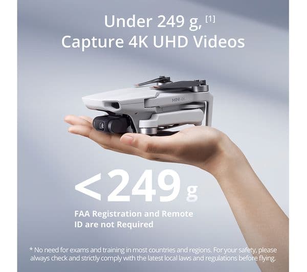 DJI Mini 4K Drone Grey - Image 3