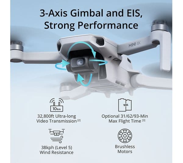 DJI Mini 4K Drone Grey - Image 5