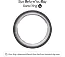 Oura Ring 4 Stealth Smart Ring Size 13 Sleep Heart Rate and Fitness Tracker thumbnail 2