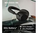 Sony WH-1000XM6 Headphones Black thumbnail 7