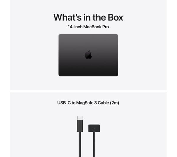APPLE MacBook Pro 14" (2026) - M5 Pro, 2 TB SSD, RAM 24 GB, Space Black - Image 10