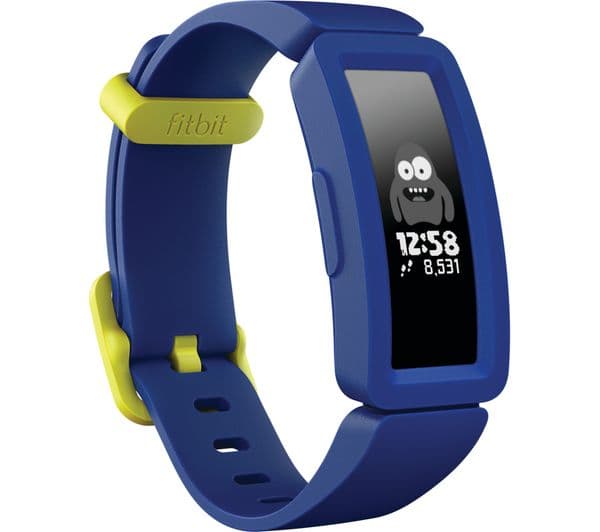 FITBIT Ace 2 Kid's Fitness Tracker - Blue & Yellow, Universal