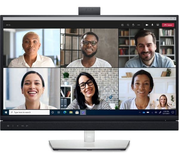 DELL C2722DE Quad HD 27" LED Monitor - Silver & Black - Image 1