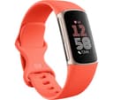 Fitbit Charge 6 AMOLED Activity Tracker Wristband – Coral & Gold thumbnail 1
