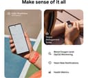 Fitbit Charge 6 AMOLED Activity Tracker Wristband – Coral & Gold thumbnail 4