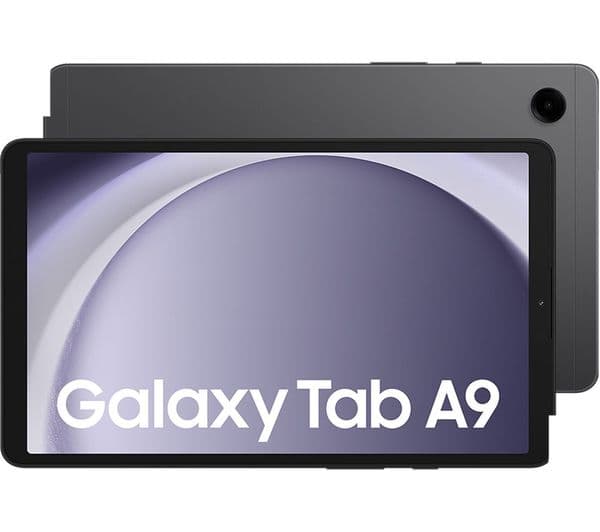 SAMSUNG Galaxy Tab A9 8.7" Wi-Fi Tablet - 128 GB, 8 GB RAM, Graphite