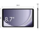 SAMSUNG Galaxy Tab A9 8.7" Wi-Fi Tablet - 128 GB, 8 GB RAM, Graphite thumbnail 3