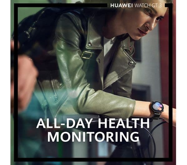 HUAWEI Watch GT 3 Active - Black, 46 mm - Image 7