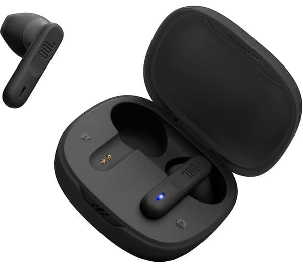 JBL Wave Flex Wireless Bluetooth Earbuds - Black - Image 2