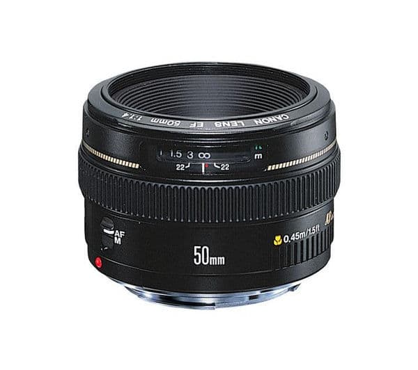 CANON EF 50 mm f/1.4 USM Standard Prime Lens - Image 1