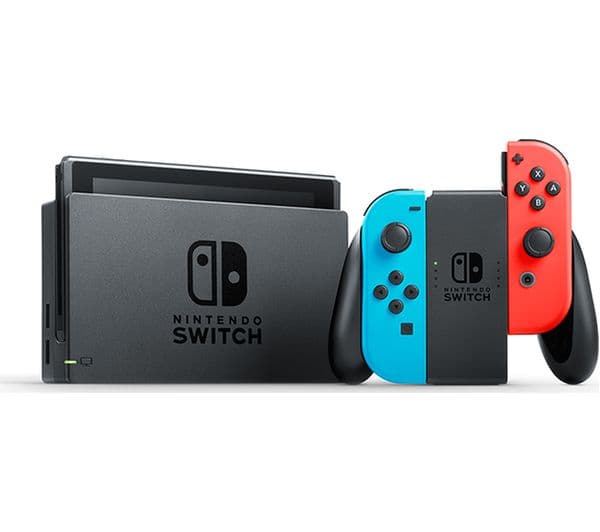 Nintendo Switch Neon Red & Blue - Image 3