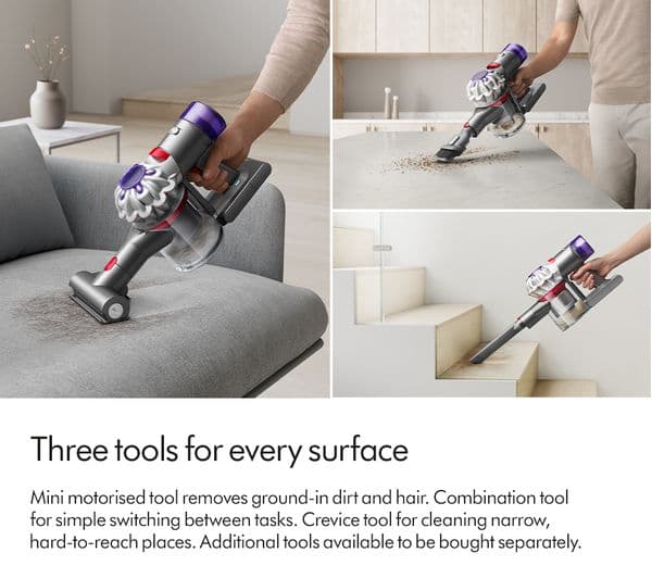DYSON Car+Boat Handheld Vacuum Cleaner - Silver - Image 2