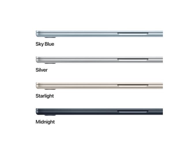 Apple MacBook Air 15" M5 16GB 1TB Sky Blue - Image 3