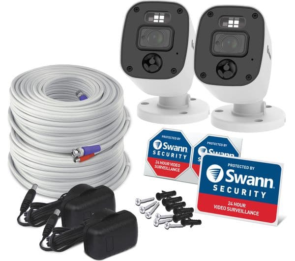 SWANN Enforcer SWPRO-1080MQBPK2-EU Full HD DVR Security Camera Kit - 2 Cameras - Image 4