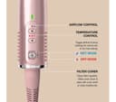 SHARK Glossi HT302UKPK 2-in-1 Hot Tool and Air Glosser - Lychee thumbnail 9