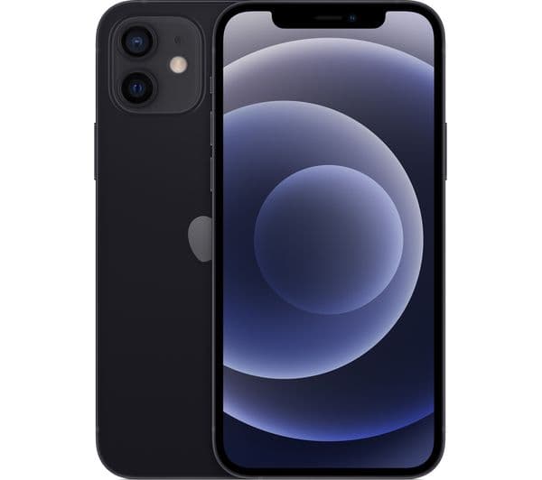 Apple iPhone 12 - 64 GB, Black - Image 1