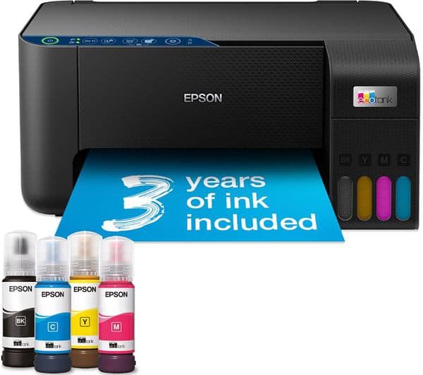 Epson EcoTank ET-2860 All-in-One Wireless Inkjet Printer - Image 1