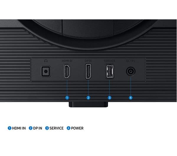 Samsung Odyssey G5 27" QHD IPS Gaming Monitor Black - Image 9