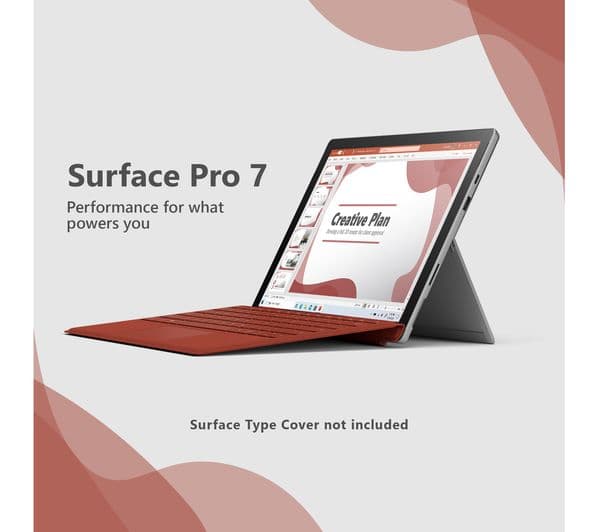 Microsoft Surface Pro 7 12.3" Intel Core i5 256GB Platinum - Image 6