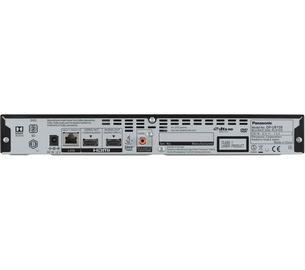 Panasonic DP-UB159EB 4K Ultra HD Blu-ray & DVD Player - Image 4