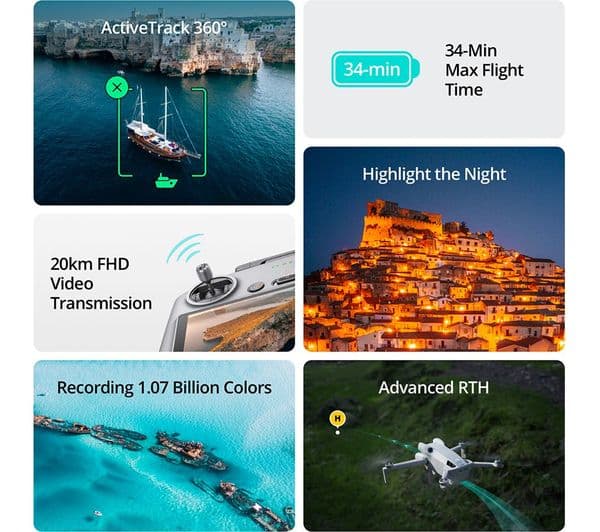 DJI Mini 4 Pro Drone Fly More Combo with RC 2 Controller - Grey - Image 6