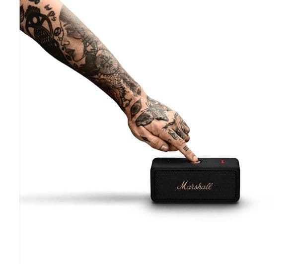 Marshall Emberton II Bluetooth Speaker Black & Brass - Image 10