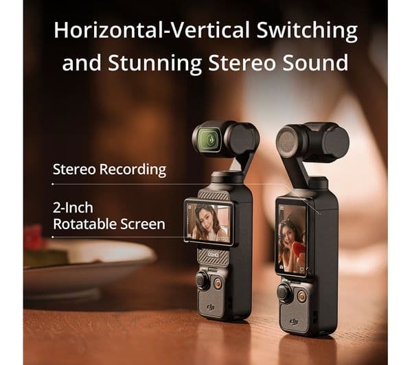 DJI Osmo Pocket 3 4K Action Camera Black - Image 5