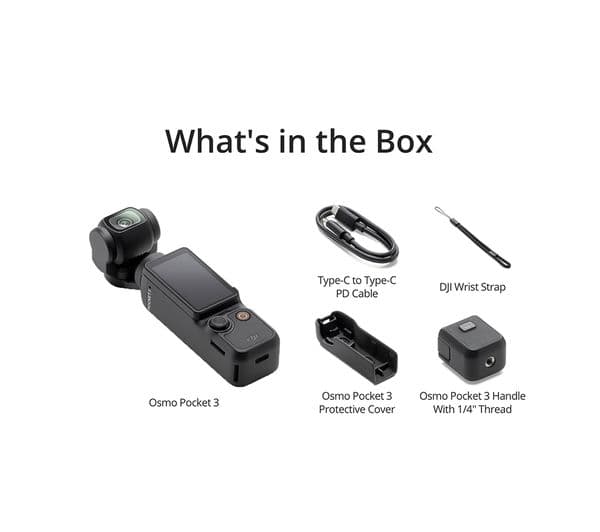 DJI Osmo Pocket 3 4K Action Camera Black - Image 6