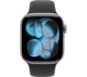 Apple Watch Series 11 GPS + Cellular Smartwatch 42mm Space Grey Aluminium with Black Sport Band S/M thumbnail 2