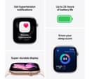Apple Watch Series 11 GPS + Cellular Smartwatch 42mm Space Grey Aluminium with Black Sport Band S/M thumbnail 3