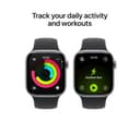 Apple Watch Series 11 GPS + Cellular Smartwatch 42mm Space Grey Aluminium with Black Sport Band S/M thumbnail 4