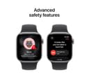 Apple Watch Series 11 GPS + Cellular Smartwatch 42mm Space Grey Aluminium with Black Sport Band S/M thumbnail 6