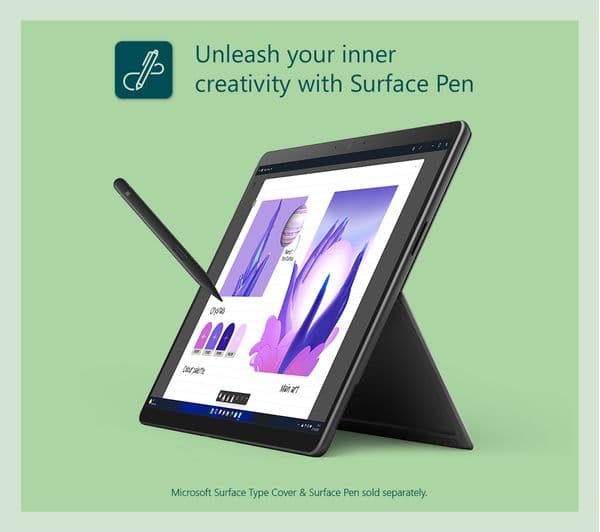 MICROSOFT 13" Surface Pro 9 - Intel® Core™ i5, 256 GB SSD, Graphite - Image 4