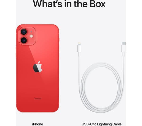 Apple iPhone 12 - 64 GB, RED - Image 2