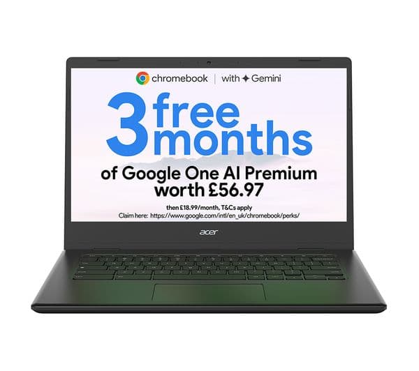 Acer 314 14" Chromebook Intel Celeron 128GB Black