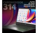 Acer 314 14" Chromebook Intel Celeron 128GB Black thumbnail 2