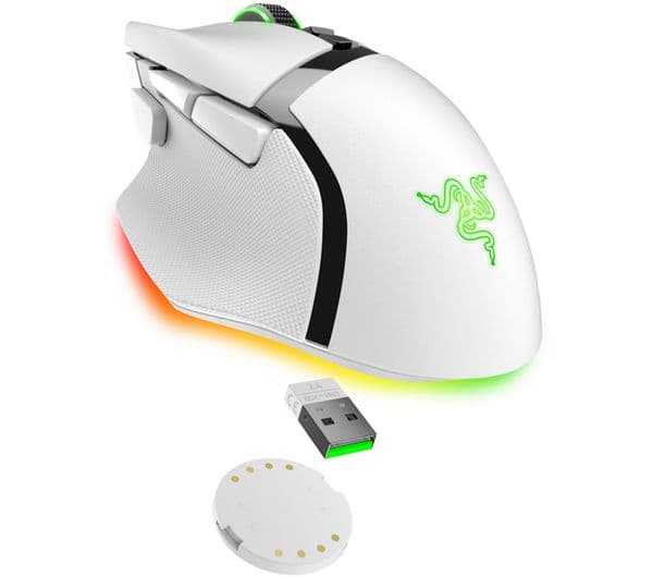 Razer Basilisk V3 Pro Gaming Mouse White - Image 2