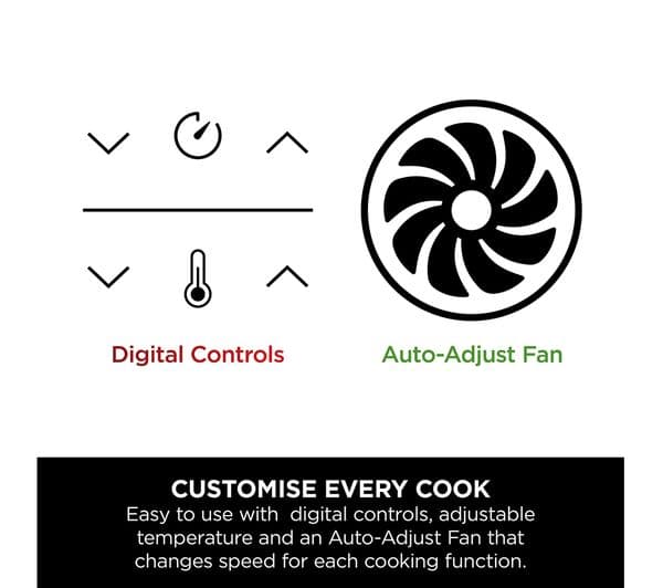 Ninja MAX 6-in-1 Dual Zone DZ400UK Air Fryer Gun Metal Grey - Image 10