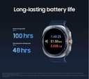 Samsung Galaxy Watch Ultra Smartwatch 47mm Titanium Silver thumbnail 6