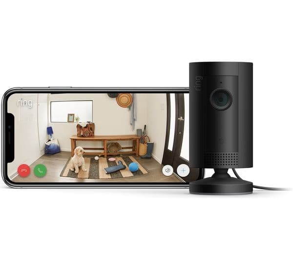 RING Indoor Cam Full HD 1080p WiFi Security Camera - Black - Image 5