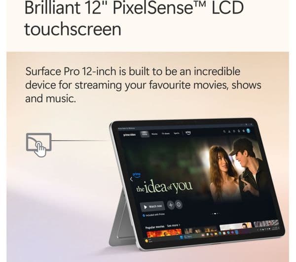 Microsoft Surface Pro 13" Snapdragon X Plus 16GB 256GB Platinum - Image 2
