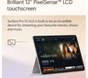 Microsoft Surface Pro 13" Snapdragon X Plus 16GB 256GB Platinum thumbnail 2