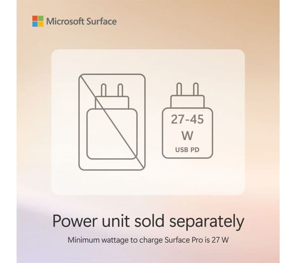 Microsoft Surface Pro 13" Snapdragon X Plus 16GB 256GB Platinum - Image 6