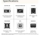 Microsoft Surface Pro 13" Snapdragon X Plus 16GB 256GB Platinum thumbnail 7