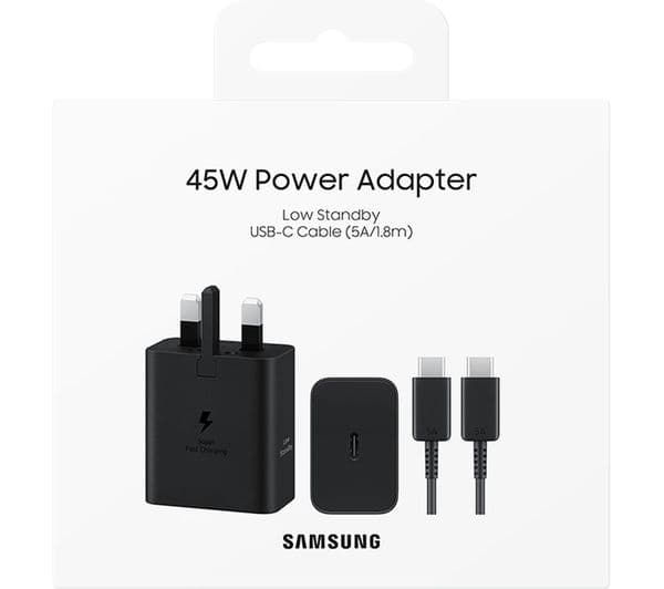 Samsung EP-T4511XBEGGB 45W USB-C Charger Black - Image 9
