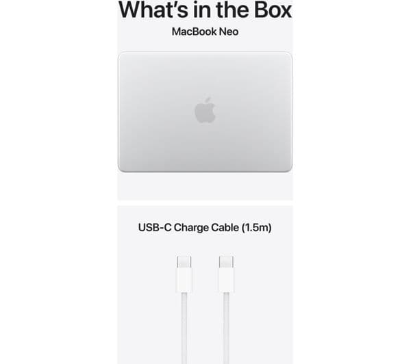 Apple MacBook Neo 13" A18 Pro 512GB Silver - Image 2