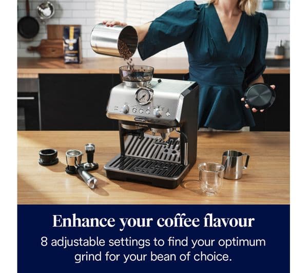 DeLonghi La Specialista Arte EC9155.MB Bean to Cup Coffee Machine Stainless Steel & Black - Image 3