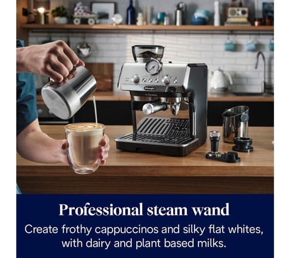 DeLonghi La Specialista Arte EC9155.MB Bean to Cup Coffee Machine Stainless Steel & Black - Image 6