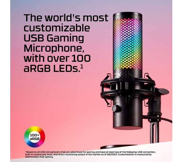 HYPERX QuadCast 2 S USB Microphone Black - Image 3