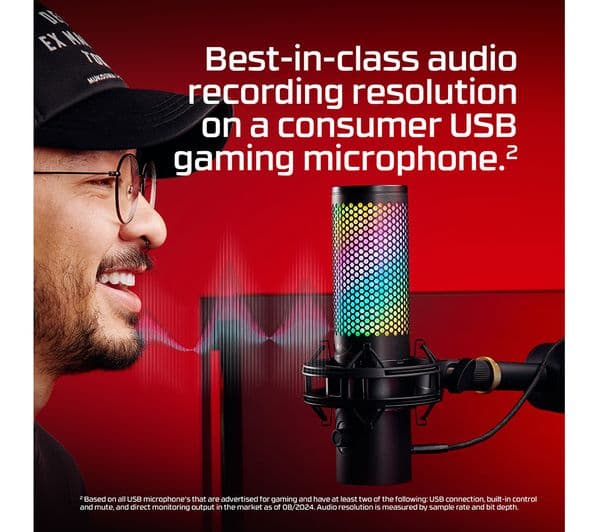 HYPERX QuadCast 2 S USB Microphone Black - Image 8